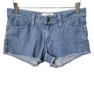 Habitual Cutoff Frayed Hem Low Rise Denim Jean Shorts